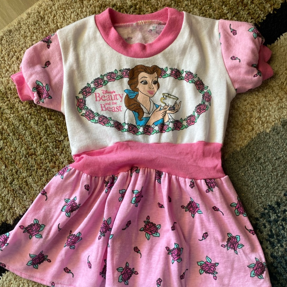 Vintage Beauty & The Beast dress